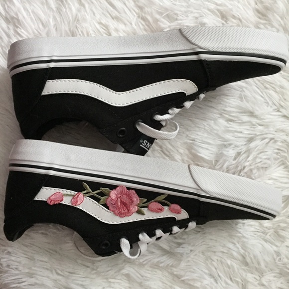 Pink Flower Vans - Picture 4 of 5